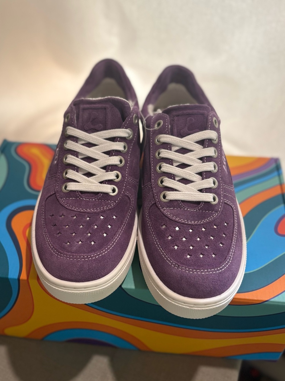 Lazo Cartwheel Purple Hypernova Boots Size 7.5 NIB New in Box